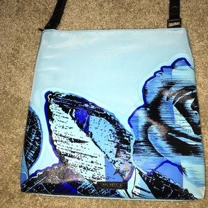 Vera Bradley Molly Crossbody in Blue Havana Rose